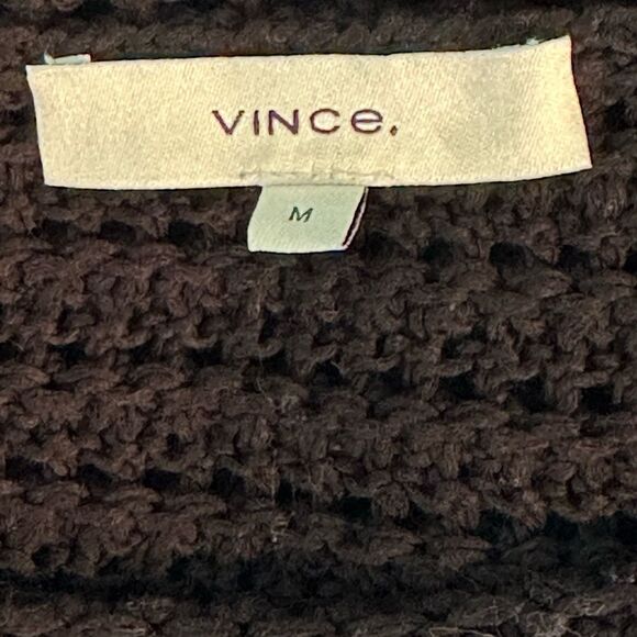 VINCE Open Shoulder Organic Cotton Crochet Tank New! - Picture 9 of 13